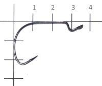 Крючок Worm 11 Tournament №2/0