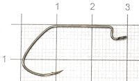 Крючок Worm 401 BN №6