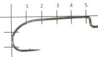 Крючок Worm Offset 34NS №6/0