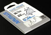 Крючок с поводком Nautilus Float Bream NSH1105-10 0.16мм 45см