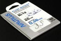 Крючок с поводком Nautilus Float Maggot NSH1104-12 0.16мм 45см