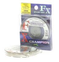 Леска FX Champion 50м 0,105мм STRIKE PRO