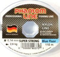 Леска Strong Blue Fluo 110м 0,40мм Phantom Line