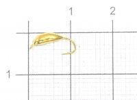 Мормышка Банан B2 d2.2 Super Galvanic Go+ Finnex