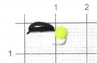 Мормышка Банан d3 ядреный глаз желтый неон True Weight