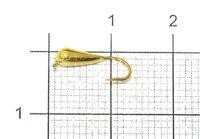 Мормышка Банан с ушком d3 002 золото Nautilus