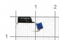 Мормышка Гвоздекубик d2.5 синий кр.kumho True Weight