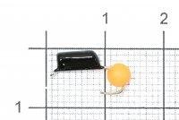 Мормышка Гвоздешарик d.2.5 ядреный глаз оранжевый кр.kumho True Weight