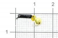 Мормышка Гвоздешарик d1.5 золото паетка кр.kumho True Weight