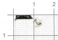 Мормышка Гвоздешарик d1.5 серебро паетка кр.kumho True Weight