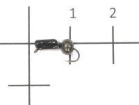 Мормышка Гвоздешарик d2 черная латунь кр.kumho True Weight