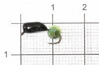 Мормышка Гвоздешарик d2.5 многогранный зеленый кр.kumho True Weight