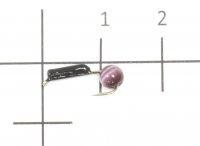 Мормышка Гвоздешарик Кошачий глаз d1.5 индиго кр.kumho True Weight