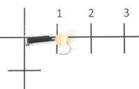 Мормышка Гвоздешарик кошачий глаз d1.5 оранжевый кр.maruto True Weight