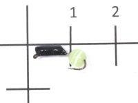 Мормышка Гвоздешарик Кошачий глаз d2 светло-зеленый кр.kumho True Weight