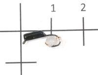 Мормышка Гвоздешарик Кошачий глаз подвес d2 белый кр.kumho True Weight