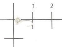 Мормышка Дробинка с отверстием d3 001 серебро Nautilus