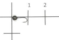 Мормышка Дробинка с отверстием d3 004 черный никель Nautilus