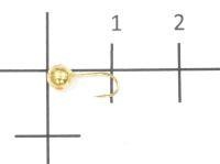 Мормышка Дробинка с отверстием d4 002 золото Nautilus