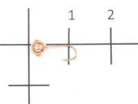 Мормышка Дробинка с отверстием d4 003 медь Nautilus