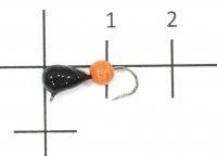 Мормышка Капля Кошачий глаз d4 красный True Weight