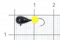 Мормышка Капля Кубик d4 сырный кубик True Weight