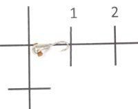 Мормышка Капля малая с лыской d2.5 001 серебро Nautilus