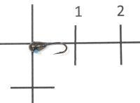 Мормышка Капля малая с лыской d2.5 004 черный никель Nautilus