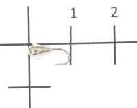 Мормышка Капля малая с лыской d3 001 серебро Nautilus