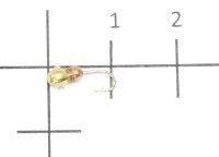 Мормышка Капля муравей M25 d2.6 SGO+ Finnex