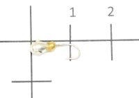 Мормышка Капля муравей M30 d3.1 SAG+ Finnex