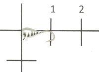 Мормышка Капля окрашенная с ушком d3 069-043 Nautilus