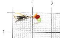 Мормышка Капля полуграненая с ушком d4 001 серебро Nautilus