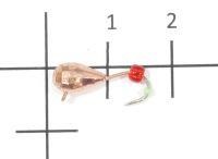 Мормышка Капля полуграненая с ушком d5 003 медь Nautilus