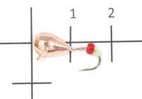 Мормышка Капля полуграненая с ушком d6 003 медь Nautilus