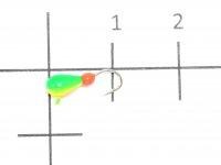 Мормышка Капля с ухом K3 d3.2 ZER Finnex