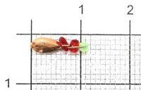 Мормышка Клоп с ушком d3 003 медь Nautilus