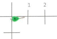 Мормышка Клопик с эпоксидным глазком d3 294-515 серебро, зеленый Nautilus