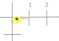 Мормышка Клопик с эпоксидным глазком d4 298-516 серебро, желтый Nautilus