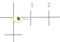 Мормышка Клопик с эпоксидным глазком d4 499-517 серебро, флуо Nautilus