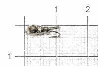 Мормышка Коза-муравей d3.5 004 черный никель Nautilus