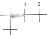 Мормышка Муравей с фаской с отверстием d3 003 медь Nautilus