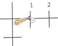 Мормышка Муравей с фаской с отверстием d4 002 золото Nautilus