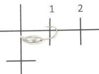 Мормышка Овсинка d3 001 серебро Nautilus