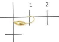 Мормышка Овсинка d3 002 золото Nautilus