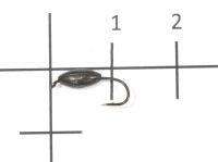 Мормышка Овсинка d3 004 черный никель Nautilus