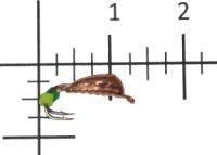 Мормышка Овсинка-коза №3 гальваника Санхар