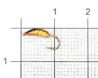Мормышка Опарыш окрашенный с ушком d2 080-138 Nautilus