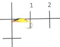 Мормышка Опарыш окрашенный с ушком d2 086 Nautilus