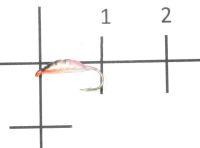 Мормышка Опарыш окрашенный с ушком d2 095 Nautilus